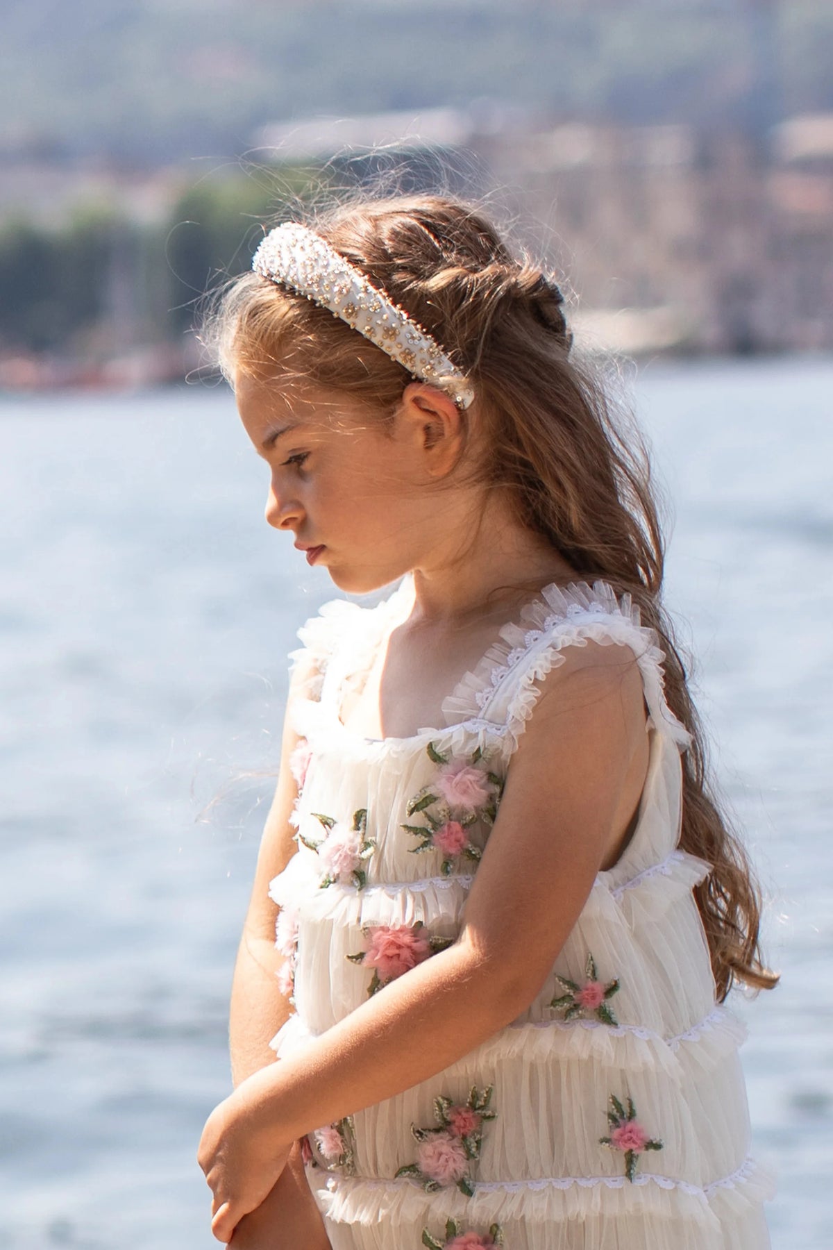 Belle Blue Headband