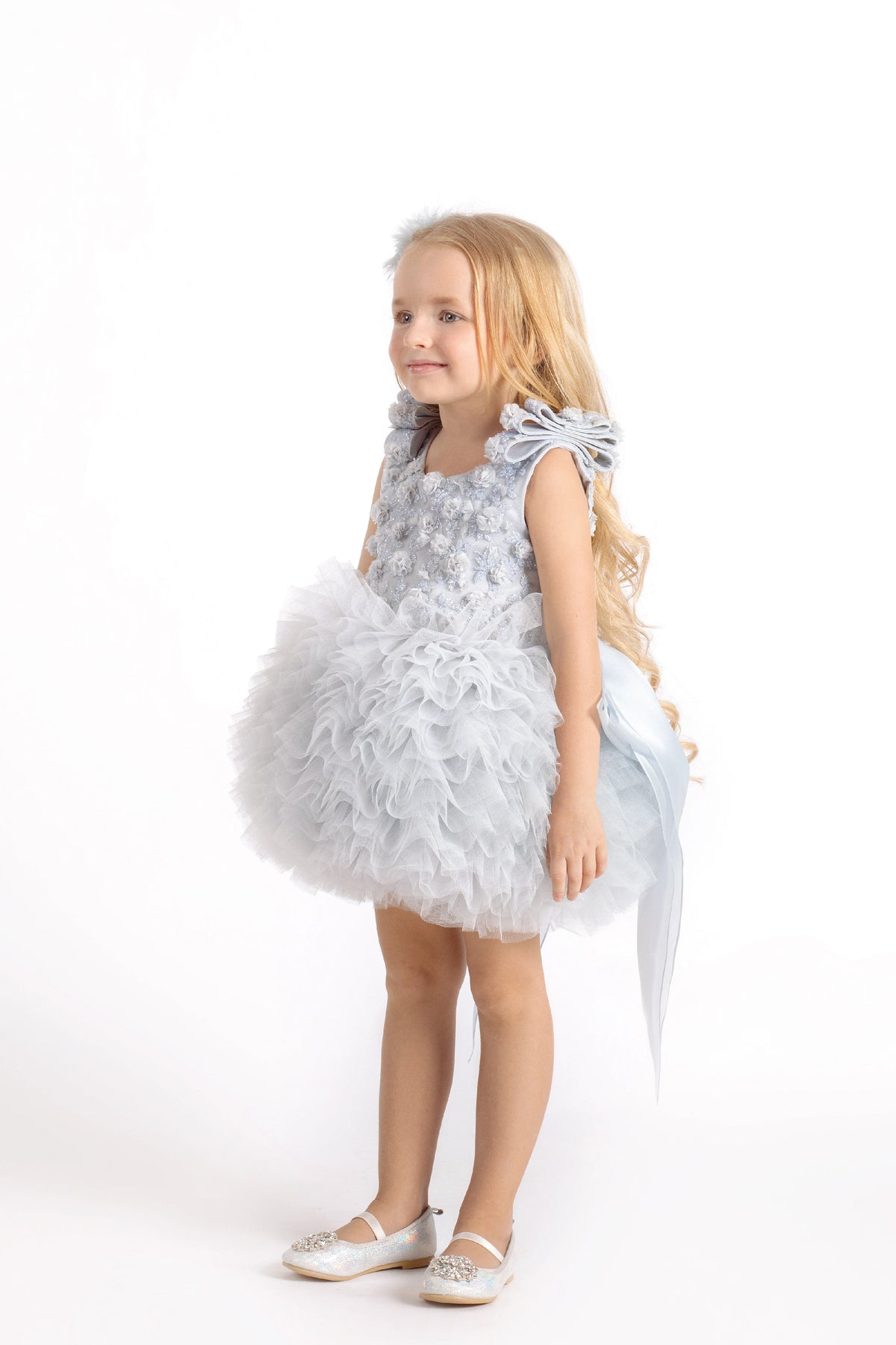 Pomme tulle powder blue