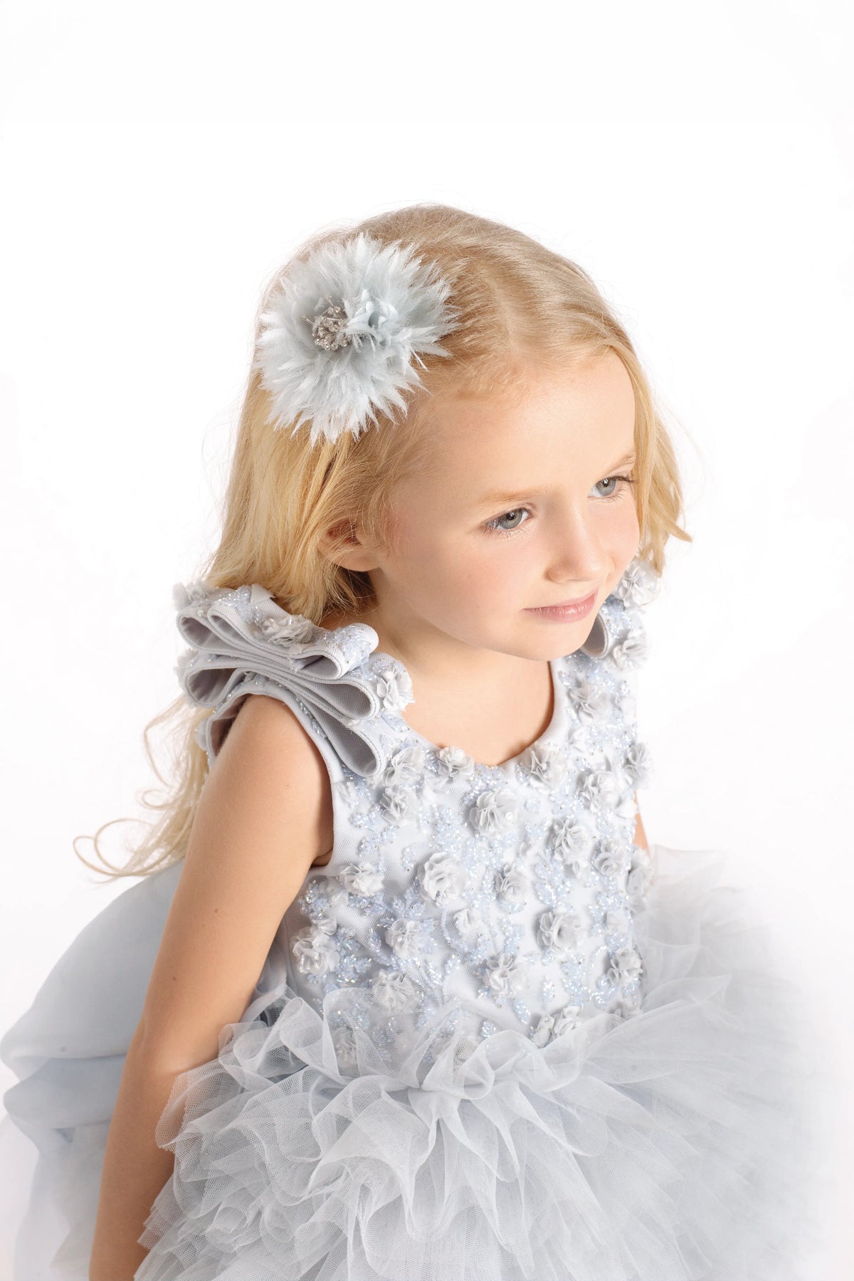 Pomme tulle powder blue