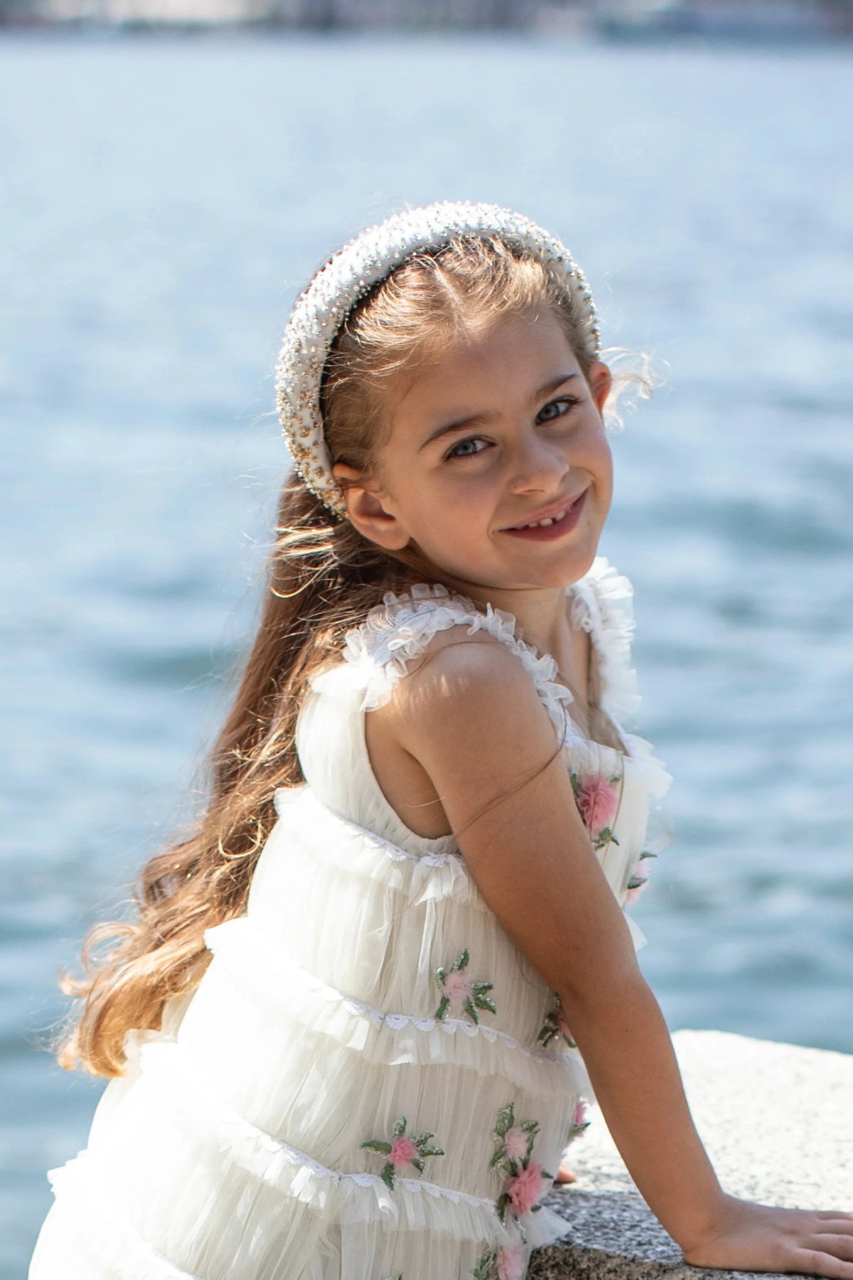 Belle Blue Headband