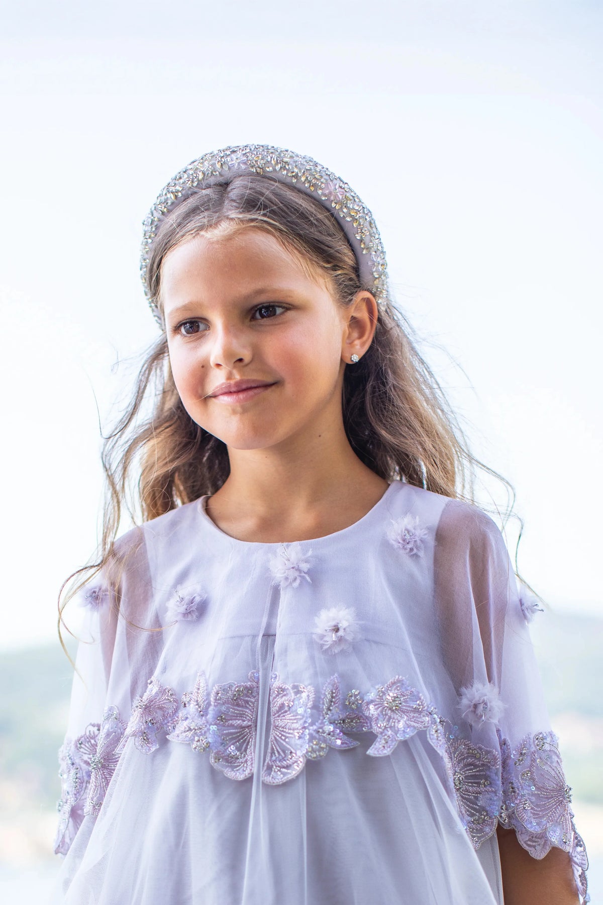 Gabrielle Lavender Headband