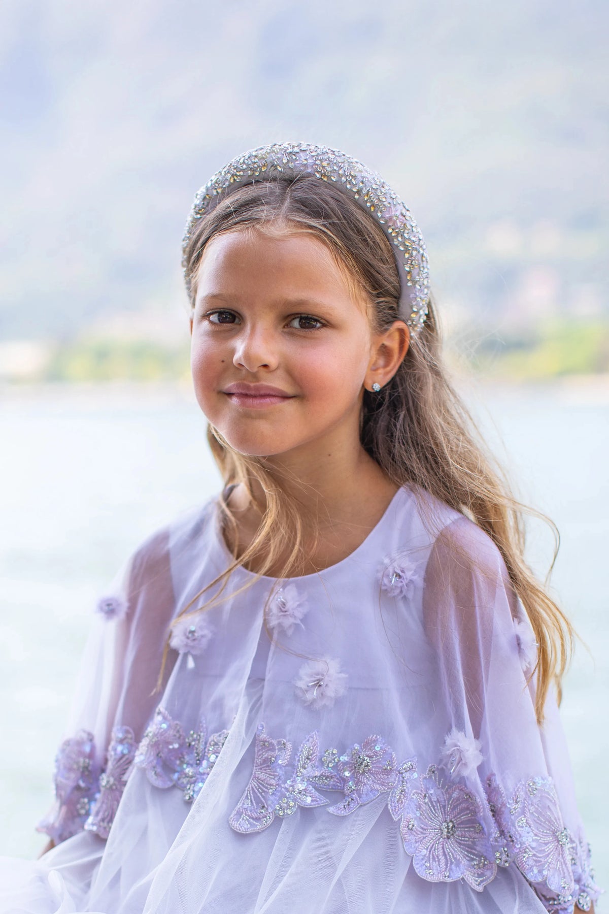 Gabrielle Lavender Headband